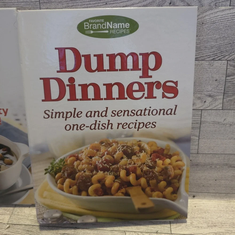 Dump Soups And Dump Dinners 2014 Lot Of 2 Cookbooks Favorite Brand Name Recipes